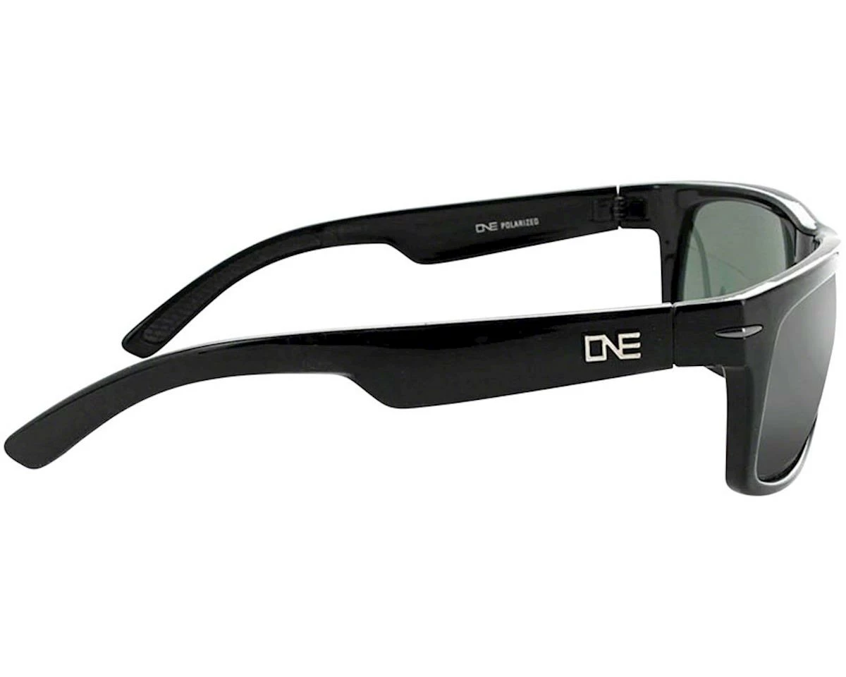 Promo 🔔 Optic Nerve ONE Timberline 👓 Sunglasses (Shiny Black) (Polarized Grey Silver Flash Mirror Lens) 👏 - Image 3