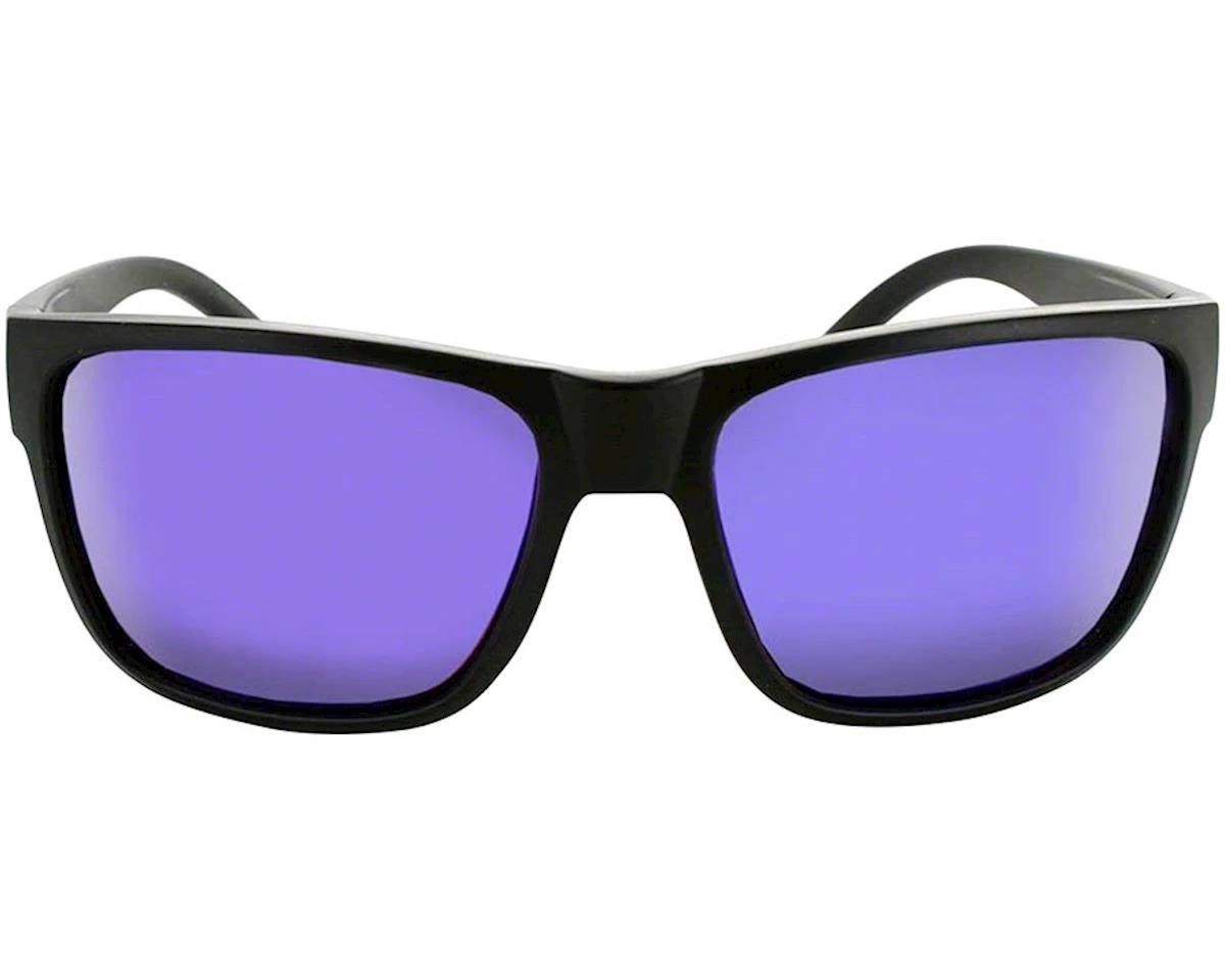 Cheapest 🔔 Optic Nerve ONE Kingfish 👓 Sunglasses (Matte Black) (Brown/Blue Mirror Lens) 😉 - Image 2