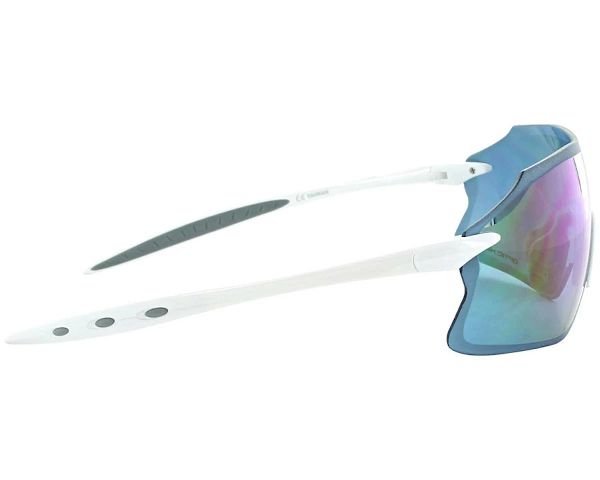 Brand new 🛒 Optic Nerve Fixie Pro 👓 Sunglasses (Shiny White) (Smoke Blue Mirror Lens) 👍 - Image 2