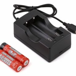 Promo โ Arrma ADC-L2 Li-Ion Charger w/Two Li-Ion 18650 Batteries ๐
