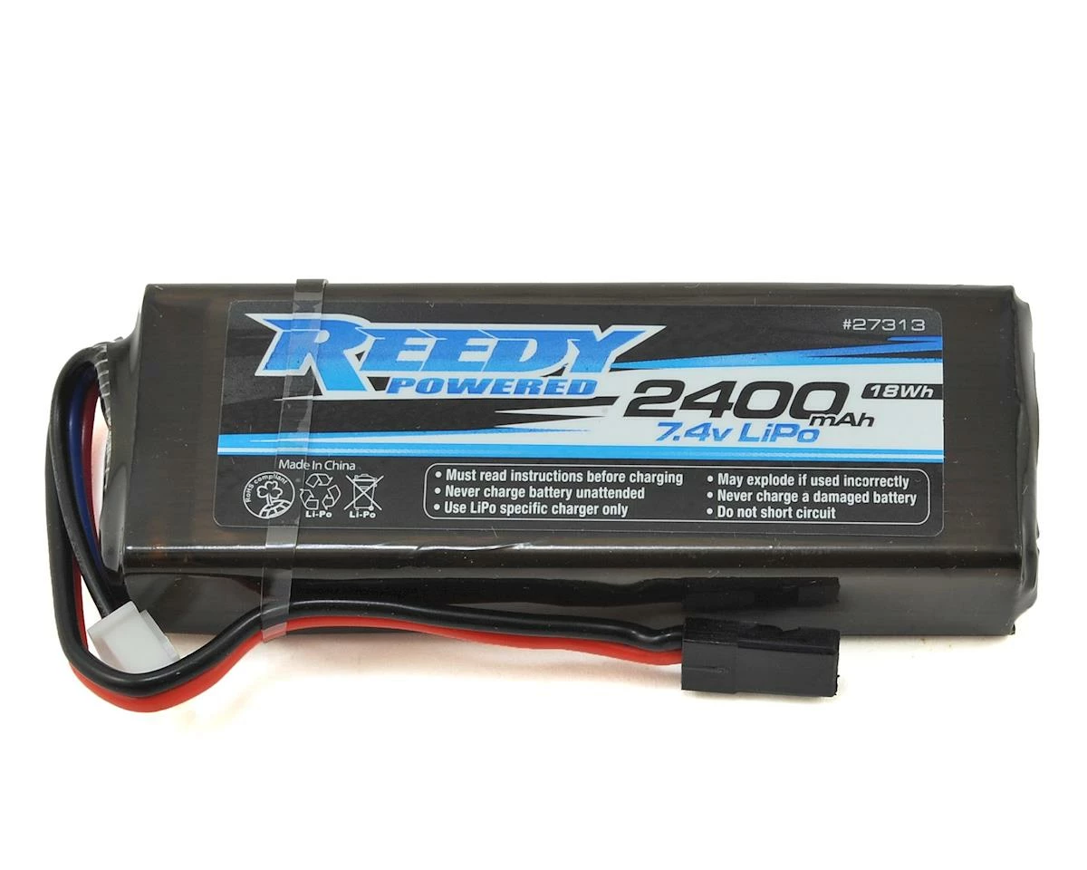 Coupon 🔔 Reedy 2S Flat LiPo Receiver Battery Pack (7.4V/2400mAh) 😀