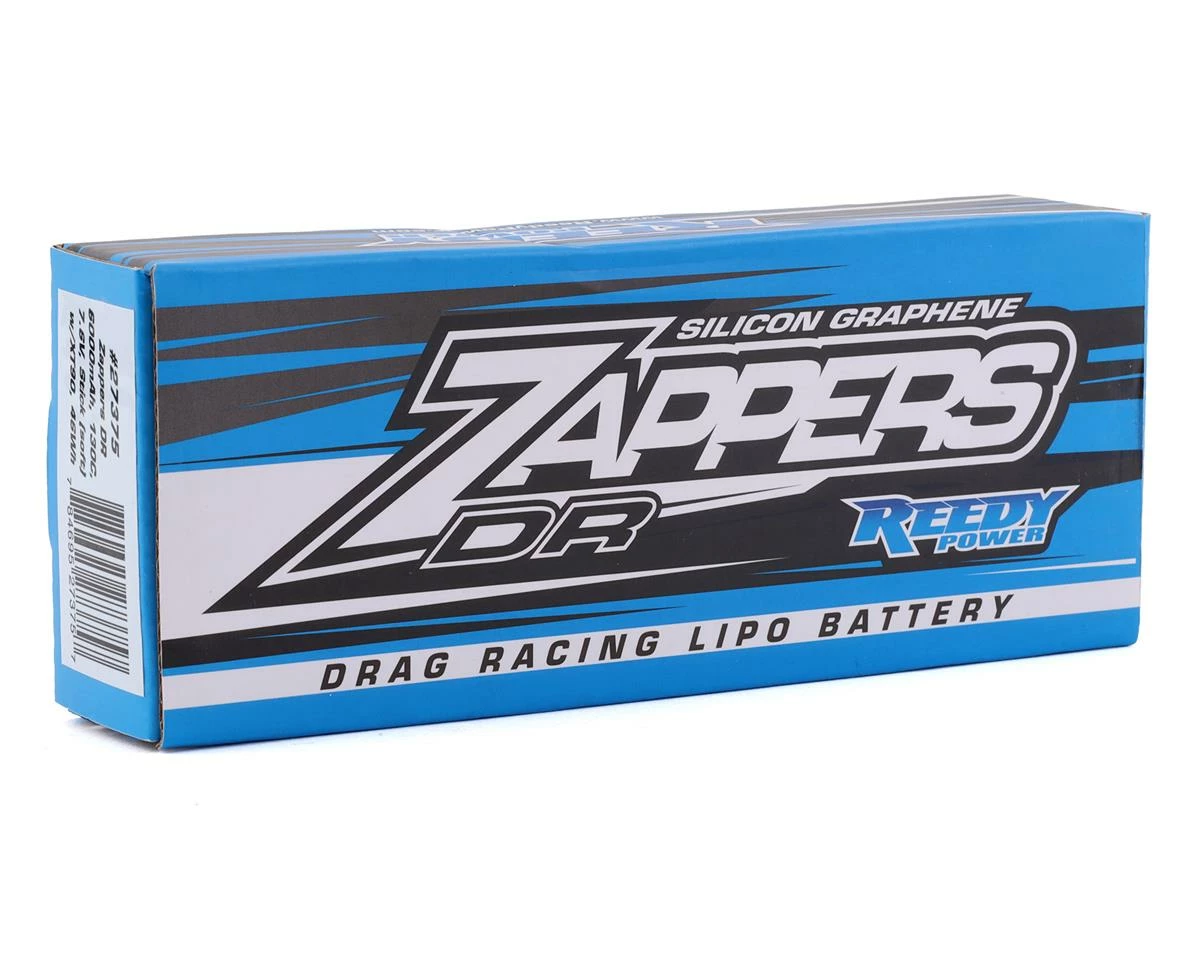 Flash Sale ๐งจ Reedy Zappers DR 2S LiPo 130C Drag Race Battery (7.6V/6000mAh) w/XT90 Connector ๐ - Image 2