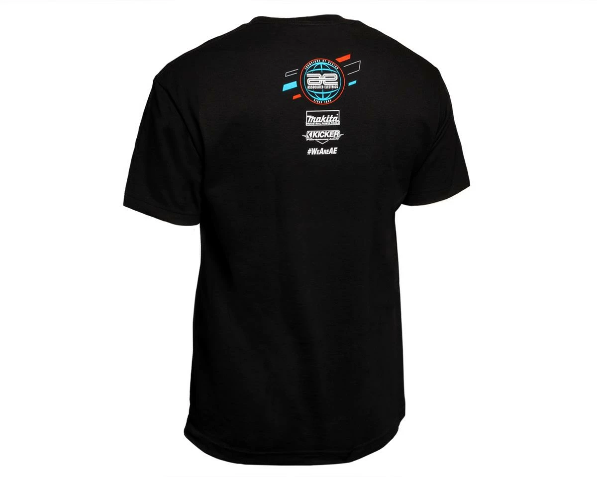 Budget ⭐ Team Associated WC21 T-Shirt (Black) (L) 🔥 - Image 2