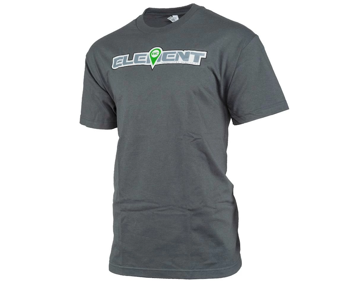Top 10 😍 Element RC Logo T-Shirt (Grey) (L) 🤩