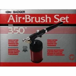 Hot Sale 😍 Badger Air-brush Co. 350 Airbrush Set with 3 Heads (F, M, H) 🌟