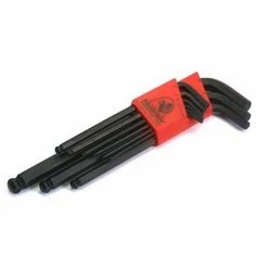 Discount 🛒 Bondhus Ball End L Hex 🔧 Wrench Set of 9: 1.5,2,2.5,3,4,5,6,8,10mm 🥰