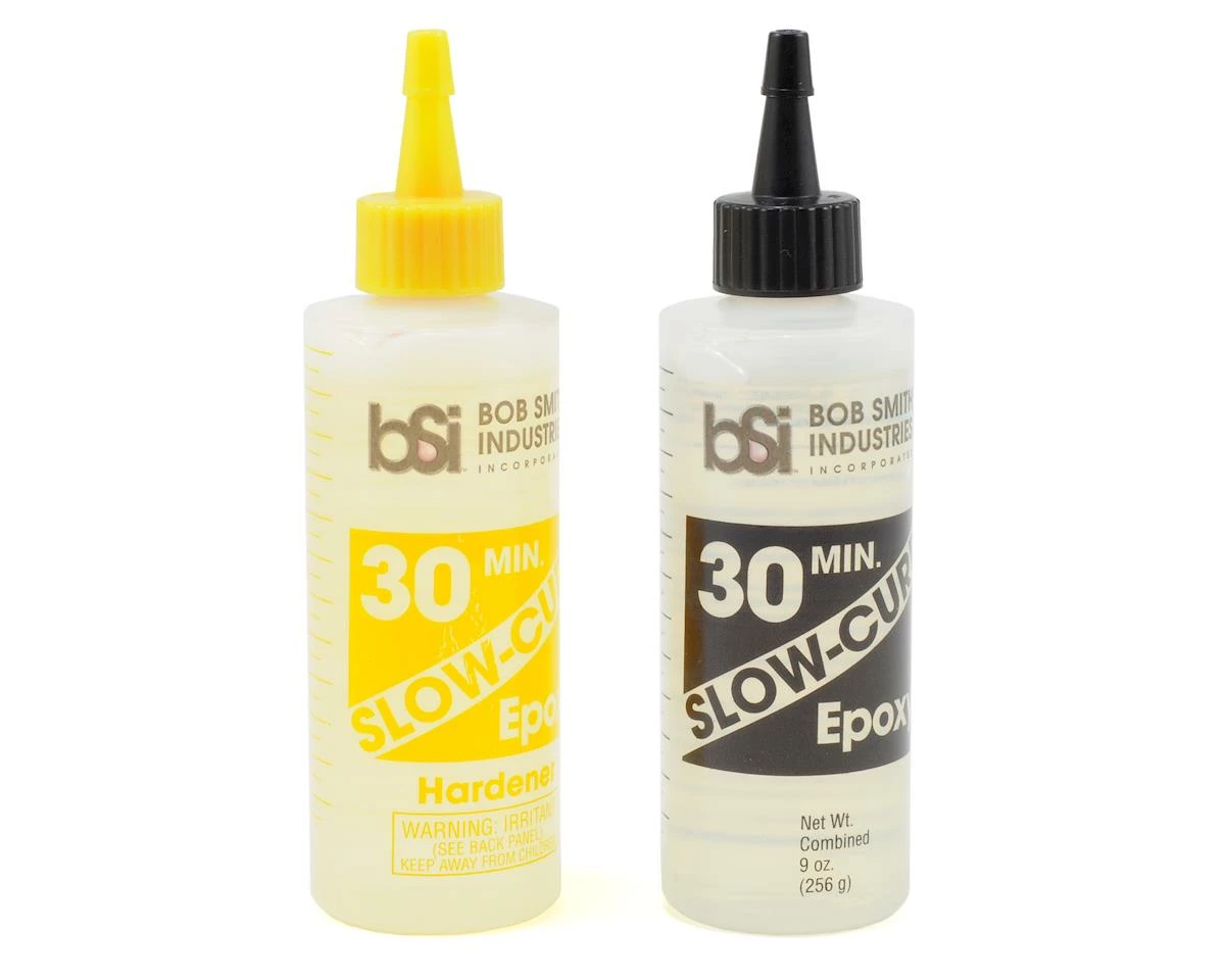 Promo 😉 Bob Smith Industries SLOW-CURE 30 Minute Epoxy (9oz) 🌟
