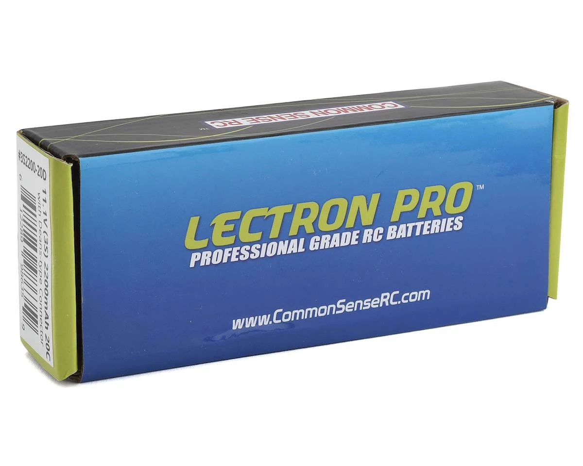 Top 10 ⭐ Common Sense RC Lectron Pro 3S 20C LiPo Battery w/T-Style (11.1V/2200mAh) 😍 - Image 2