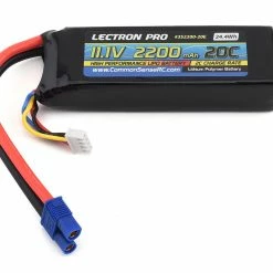 Best Pirce 💯 Common Sense RC Lectron Pro 3S 20C LiPo Battery w/EC3 (11.1V/2200mAh) 🤩
