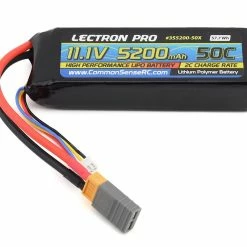 Deals 👍 Common Sense RC Lectron Pro 3S 50C LiPo Battery w/XT60 (11.1V/5200mAh) 🔔