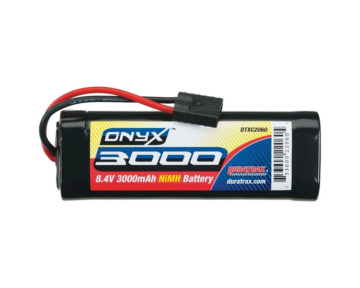 Outlet ๐ฏ DuraTrax Duratrax Nimh 8.4V Onyx 3000Mah Hump Tra Plug ๐งจ