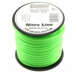 New 😍 DuBro "Nitro Line" Silicone Fuel Tubing (Green) (50') ⌛