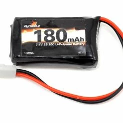 Budget ๐ Dynamite 2S LiPo 20C Battery Pack (7.4V/180mAh) ๐