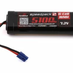 Deals ❤️ Dynamite "Speedpack2" 6-Cell Flat NiMH Battery w/EC3 Connector (7.2V/5100mAh) ⭐