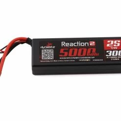 Best Sale ๐ฅฐ Dynamite Reaction 2 2S Hard Case 30C Li-Poly Battery Pack (7.4V/5000mAh) w/Deans Connector โ๏ธ