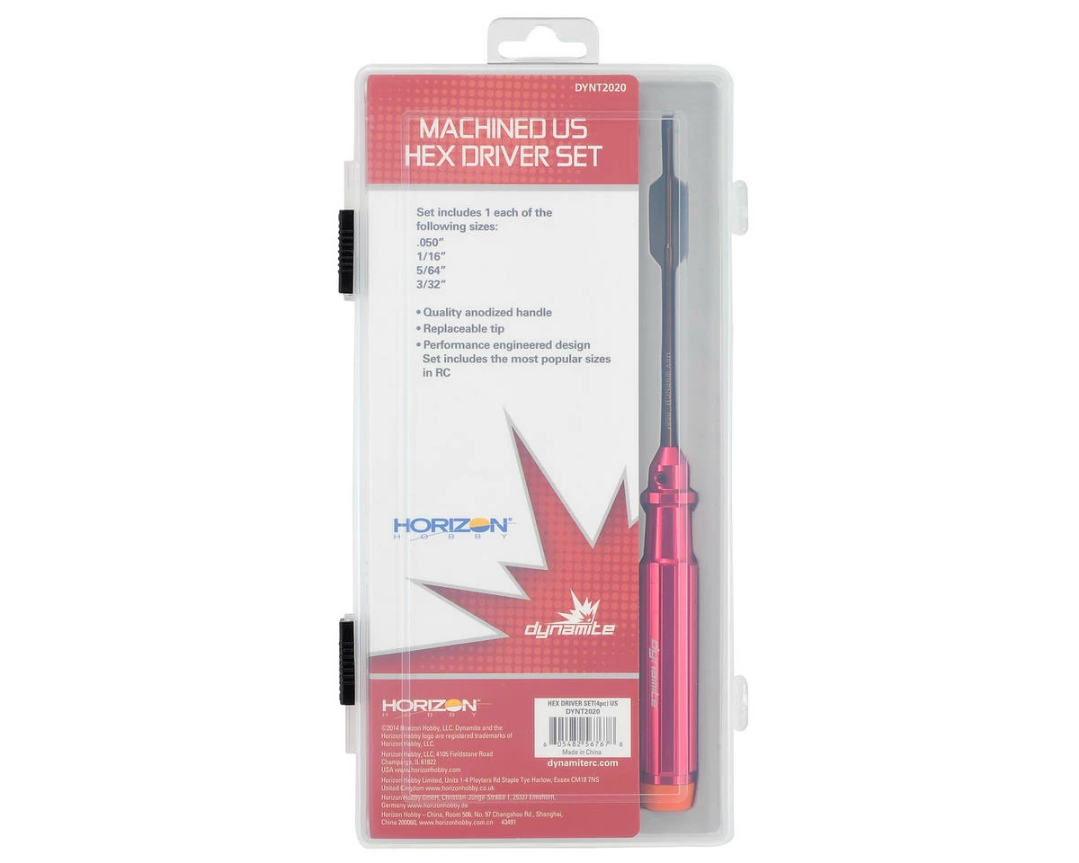 Cheapest โ Dynamite Machined Standard Hex Driver Set (4) ๐ - Image 2
