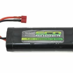 Best reviews of 🎁 EcoPower 6-Cell NiMh Stick Pack Battery w/T-Style Connector (7.2V/4200mAh) 💯
