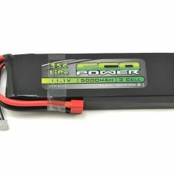 Buy 👍 EcoPower "Electron" 3S LiPo 35C Battery (11.1V/5000mAh) w/T-Style Connector 🔥
