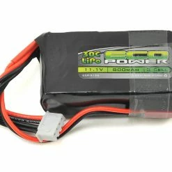 Promo 😀 EcoPower "Electron" 3S LiPo 30C Battery (11.1V/800mAh) w/JST Connector 😉
