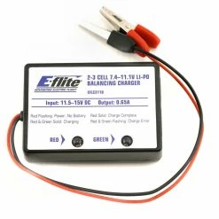 Best reviews of 🤩 E-flite 2-3 Cell DC Li-Polymer Balancing Charger 0.65A 🌟