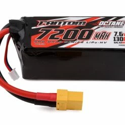 Promo ✨ Fantom Pro Drag Octane HV 2S LiPo 130C Battery (7.6/7200mAh) w/XT90 😉