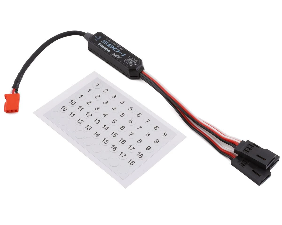 Flash Sale ๐ Futaba SBD-1 S.Bus Decoder (200mm) ๐งจ