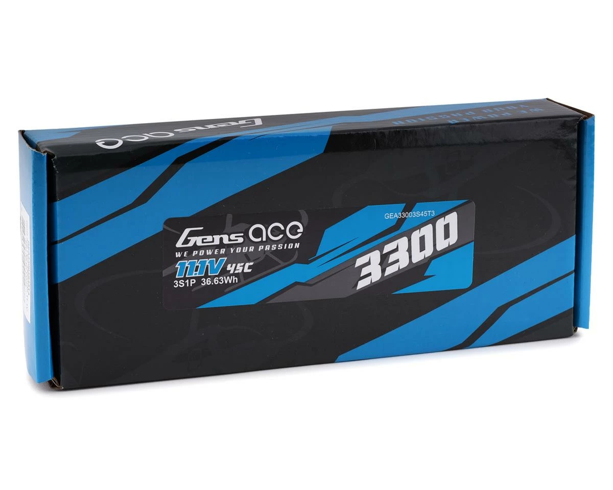 Best reviews of โจ Gens Ace 3s LiPo Battery Pack 45C (11.1V/3300mAh) w/Universal Connector ๐ - Image 3