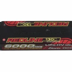 Brand new 🎁 Gens Ace Redline 2S LiHV LiPo Battery 130C w/5mm Bullets (7.6V/6000mAh) 😀