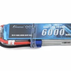 Promo 🛒 Gens Ace 3S Soft Case 100C LiPo Battery (11.1V/6000mAh) w/EC5 Connector 🌟