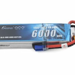 Best deal 🔥 Gens Ace 4S Soft Case 100C LiPo Battery (14.8V/6000mAh) w/EC5 Connector 👏