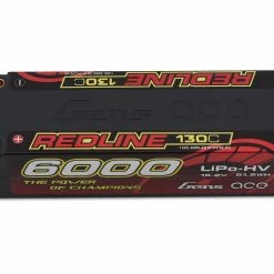 Best Pirce 🎉 Gens Ace Redline 4S LiHV LiPo Battery 130C w/5mm Bullets (15.2V/6000mAh) ✨