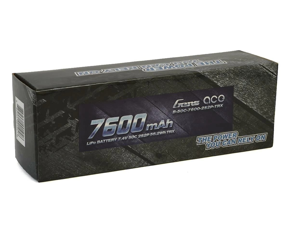 Budget 🎉 Gens Ace 2S Soft 50C LiPo Battery Pack w/XT60 Connector (7.4V/7600mAh) ⭐ - Image 3