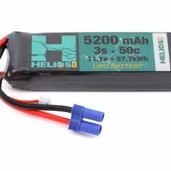 Discount ⭐ Helios RC 3S 50C LiPo Battery w/EC5 Connector (11.1V/5200mAh) 👍