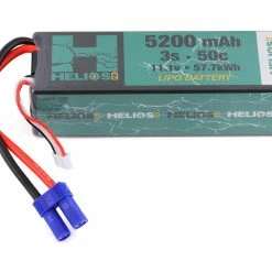 Best deal 😀 Helios RC 3S 50C Hard Case LiPo Battery w/EC5 Connector (11.1V/5200mAh) 🔥