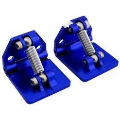 Wholesale 🔔 Hot Racing Traxxas Spartan Aluminum Adjustable Trim Tab Set (Blue) ❤️