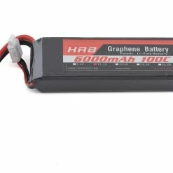 Deals 😍 HRB 3S 100C Graphene LiPo Battery (11.1V/6000mAh) w/EC5 Connector 👏