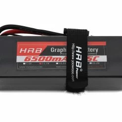 Coupon 👏 HRB 3S 65C Hard Case Graphene LiPo Battery (11.1V/6500mAh) w/EC5 Connector 😍