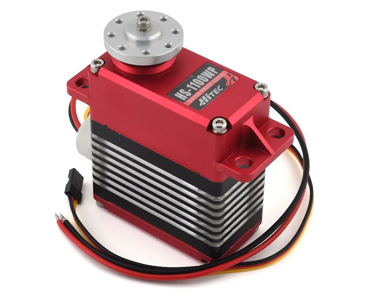 Outlet ๐งจ Hitec HS-1100WP Waterproof Ultra-Heavy Duty Full Metal Giant Scale Servo โ๏ธ