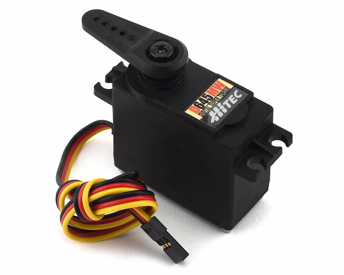 Best Sale ๐ฏ Hitec D645MW High Torque Metal Gear Servo (High Voltage) ๐