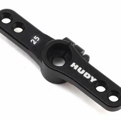 Coupon 😉 Hudy Aluminum Clamping "Offset" 2 Hole Servo Horn (25T -Futaba/Savox/Protek) 🔔