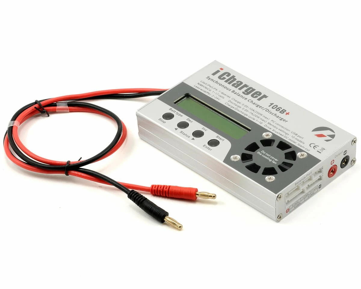 Deals 🌟 Junsi iCharger 106B+ Lilo/LiPo/Life/NiMH/NiCD DC Battery Charger (6S/10A/250W) ❤️