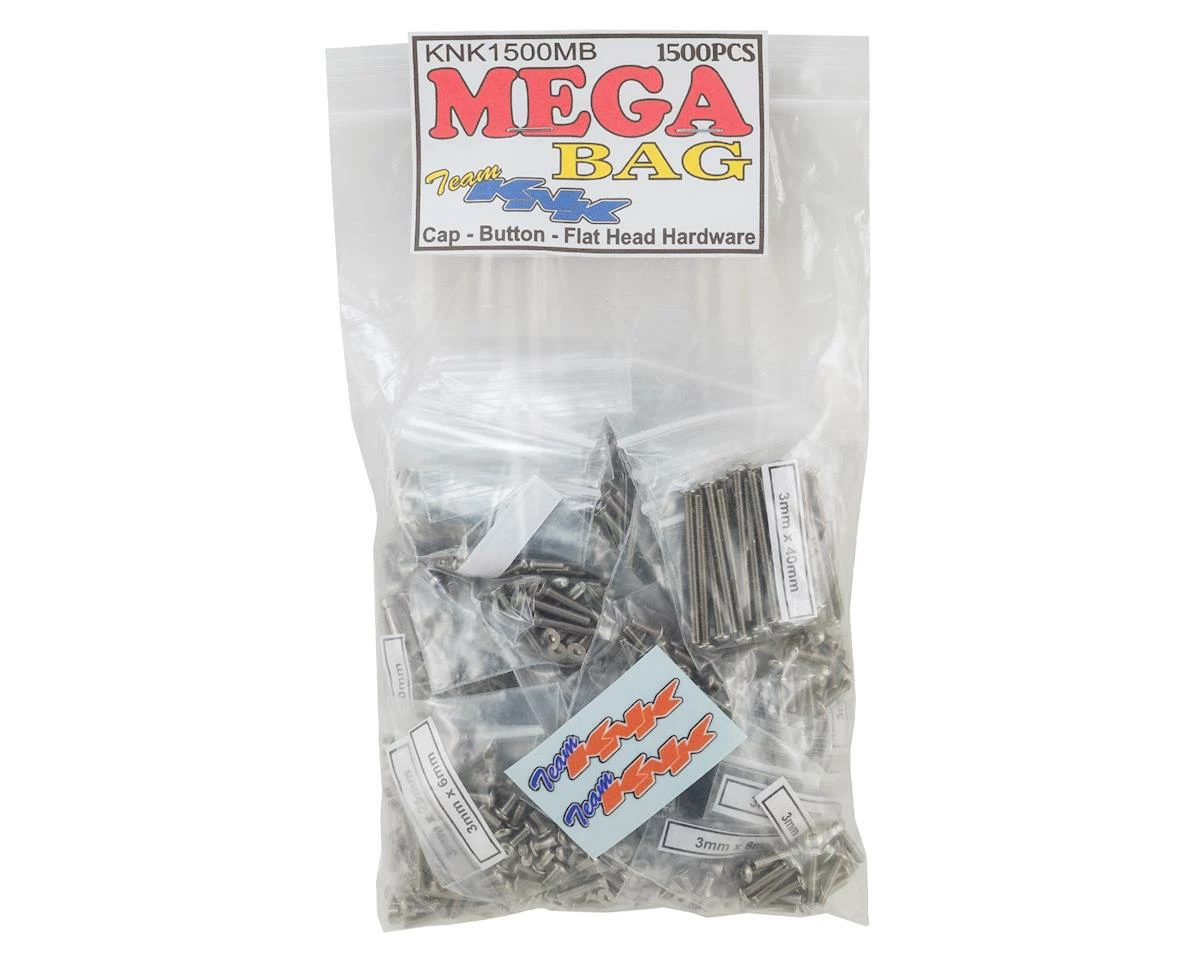 Cheapest 👏 Team KNK Mega Bag Stainless Hardware Kit (1500) 🔔