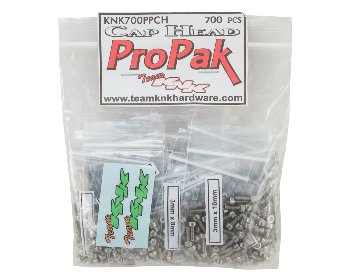 Budget 💯 Team KNK Cap Head Pro Pak Stainless Screw Kit (700) 🔔