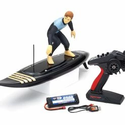 Flash Sale 🎁 Kyosho RC Surfer 4 Electric Surfboard (Black) w/KT-231P 2.4GHz Transmitter, Battery & Charger 🥰
