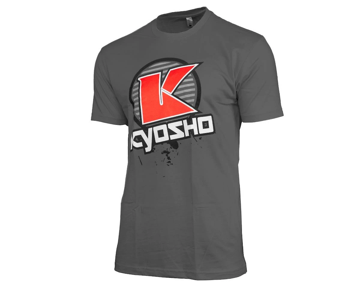 Cheapest ๐ Kyosho "K Circle" Short Sleeve T-Shirt (Grey) (2XL) ๐