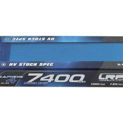 Brand new 🌟 LRP 2S 135C LCG Graphene-4 P5-HV LiPo Battery (7.6V/7400mAh) w/5mm Connectors 🎉