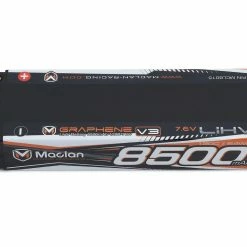 New 💯 Maclan HV Graphene V3 2S LiPo Battery w/5mm Bullets (7.6V/8500mAh) 🌟