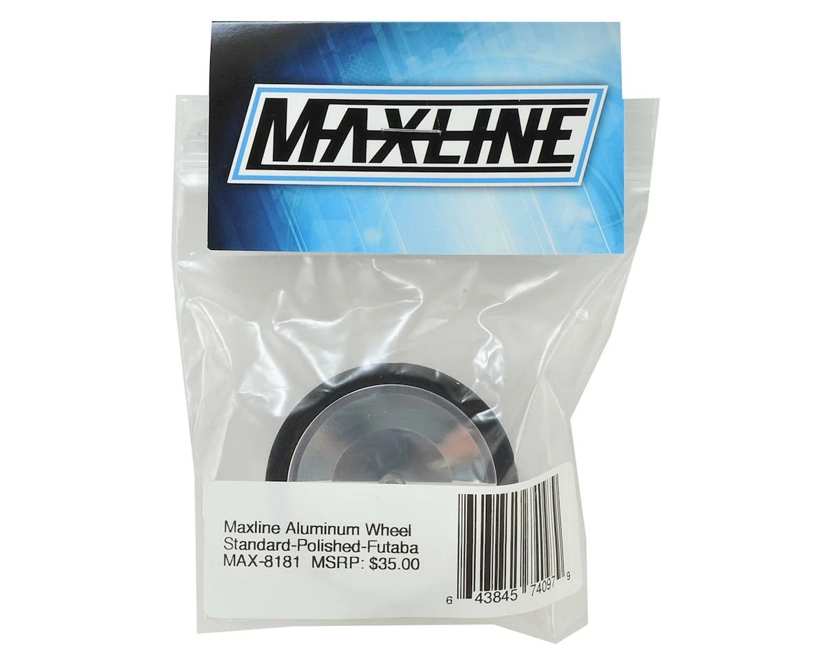 Promo 🥰 Maxline R/C Products Futaba Standard Width Wheel (Polished) ✨ - Image 3