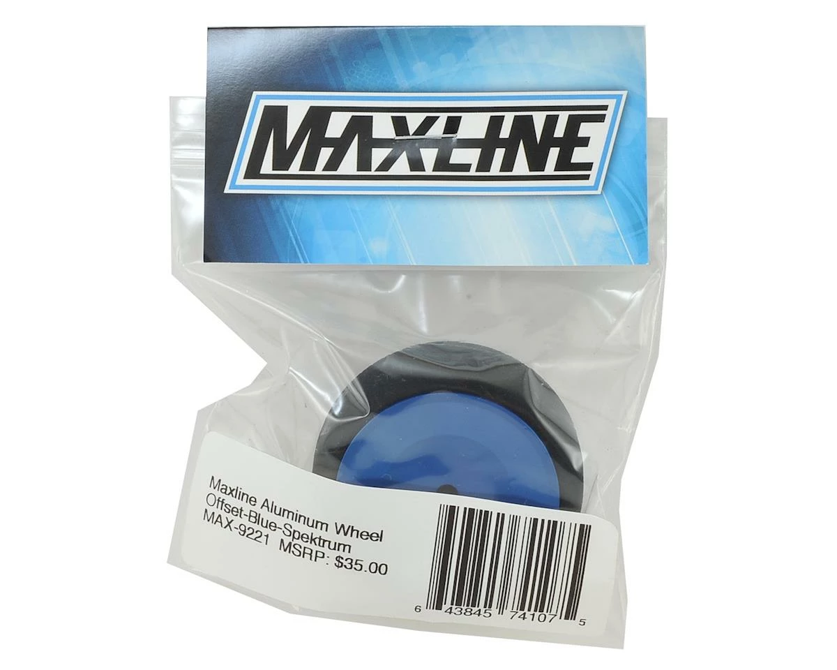 Hot Sale ✔️ Maxline R/C Products Spektrum Offset Width Wheel (Blue) 🎉 - Image 3