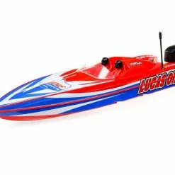 Best deal 🥰 Pro Boat 17" Power Boat Racer Deep-V RTR Brushless Boat (Lucas Oil) w/2.4GHz Radio & SMART ⌛